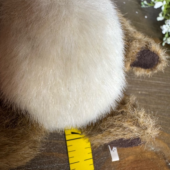 Boyds Bears knit hat and reindeer ears NWT 1988-2007 has hoop for ornament - Picture 5 of 7